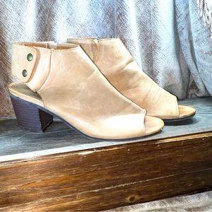 Madden girl open toe bootie